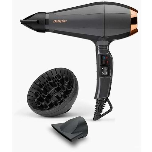 Babyliss 6716DE Fen sa difuzorom, Ionic, 2300 W, Crni Cene