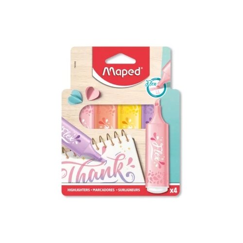 Maped text marker flex pastel 1/4 ( m740308 ) Cene