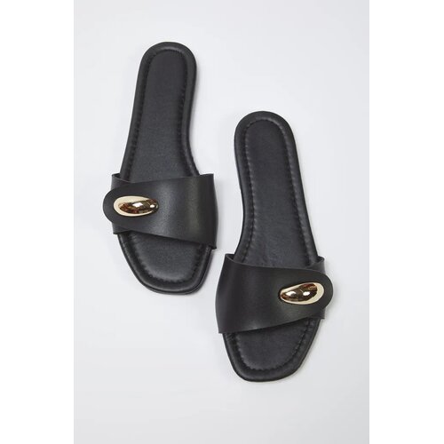 Trendyol Shoes ženske papuče Takss25Te00041, crne Cene