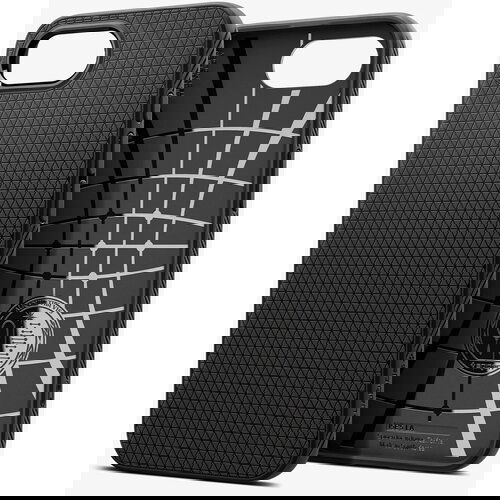 Spigen iPhone 16e Liquid Air Matte črn ovitek, (21756813) Slike