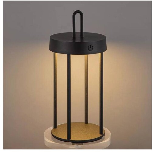  LED prigu&amp;scaron;iva spolja&amp;scaron;nja punjiva dodirna stona lampa GENTLE LED/1,5W/3,7V 3000 mAh IP44 crna Slike