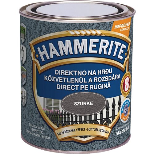 HAMMERITE efekt lak za kovino hammered siva 750 ml Cene