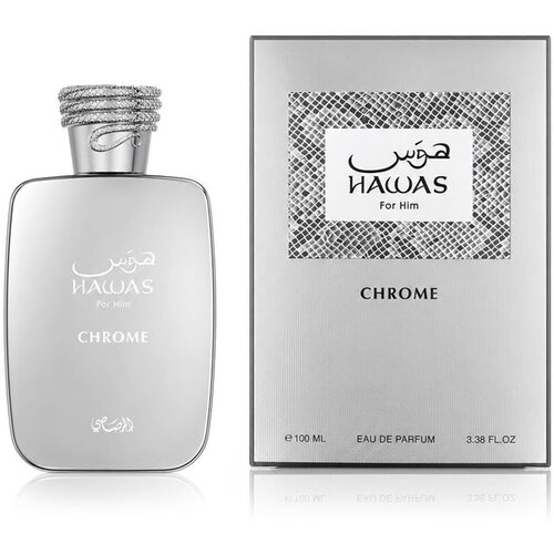 Rasasi Hawas Chrome parfumska voda za mo&amp;scaron;ke 100 ml Slike