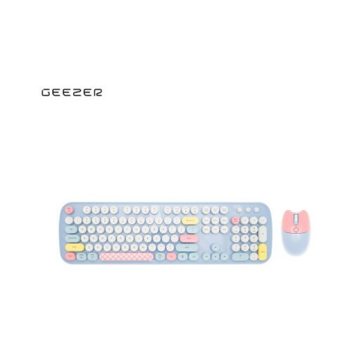 Geezer Zero set tastatura i miš plava ( SMK-648M3AGBL ) Cene