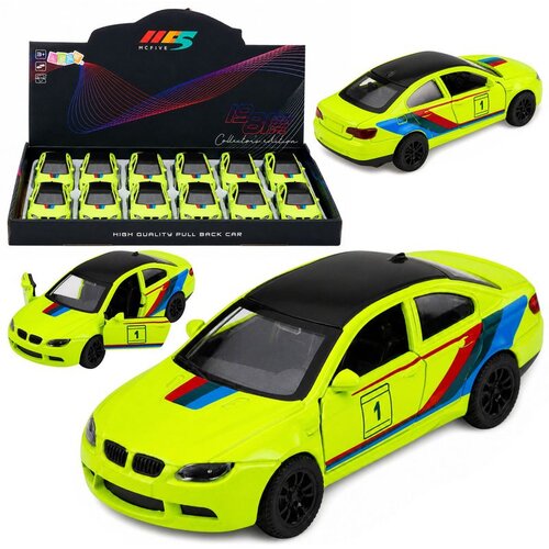  Sportski automobil Metalni automobil Pokretni pogon Žuti Neonski 1:32 Cijene