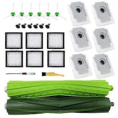 INORCO Združljivo z Roomba I7 I7+ I6+ I3+ Plus, visoko učinkovitimi Hepa krtačami in filtri ter vrečkami za odstranjevanje umazanije Dodatek za sesalnik, (21988393) Cene