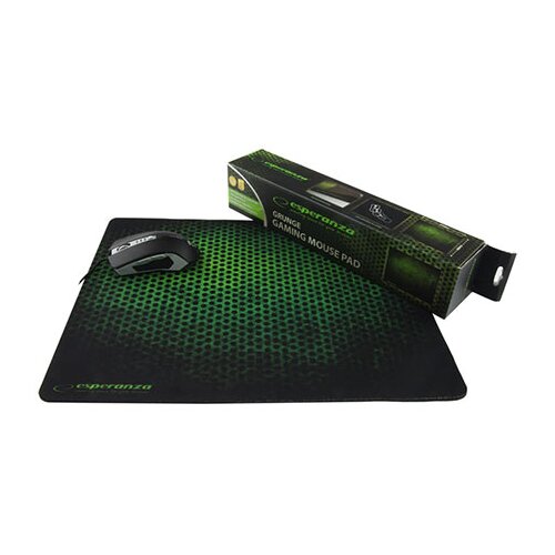 Esperanza Podloga za mi&amp;scaron; GRUNGE, gaming, non-slip, 440x354x4mm, EA146G Slike