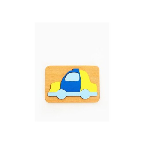 Woody Fashion drvena igračka police car Slike