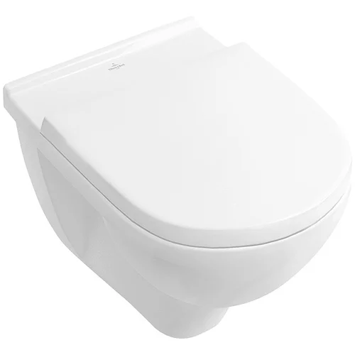 Villeroy & Boch komplet zidne WC školjke Targa Style (Bez ruba, Bez posebne glazure, Oblik ispiranja: Duboko, WC odvod: Vodoravno, Bijele boje)