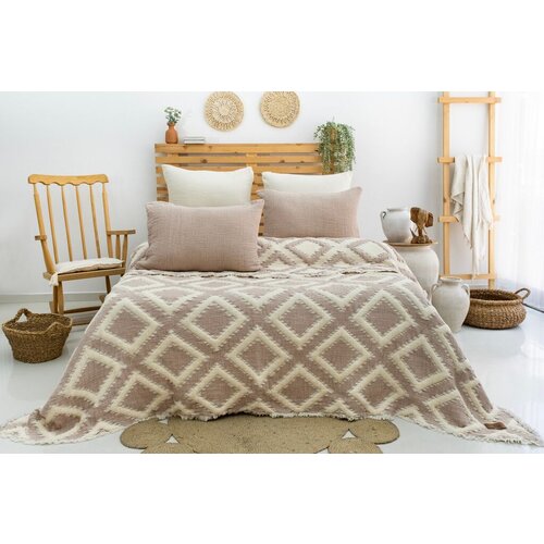Aberto Design set Double prekrivač Sonia, 200x220cm, Bež Slike