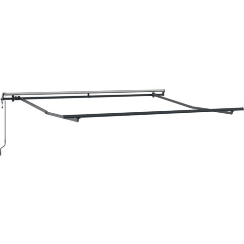 vidaXL Avtomatska Retraktibilna Tenda Svetlo Siva 300x250 cm, Tenda za zamenjavo tkanine za okvir 3x2.5 m Svetlo Siva Cene