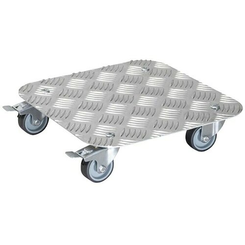 GARDOL podložak za biljke s kotačićima alaska (d x š x v: 29 x 29 x 7,3 cm, metal, sive boje, maksimalna nosivost: 150 kg) Cijene