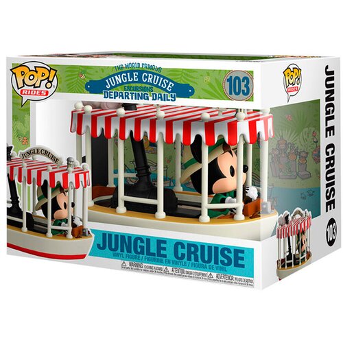 Funko Pop figura Ride Super Deluxe Jungle Cruise Mickey Mouse Cene