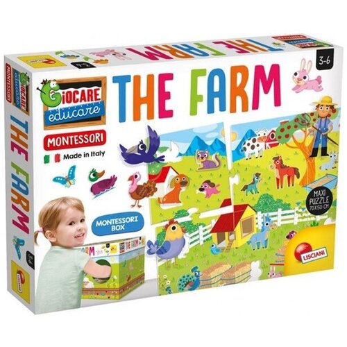 Lisciani Edukativna igra Montessori - Farma Cene