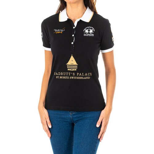 La Martina Polo majice kratki rokavi 2WPH29-09999 Črna Cene