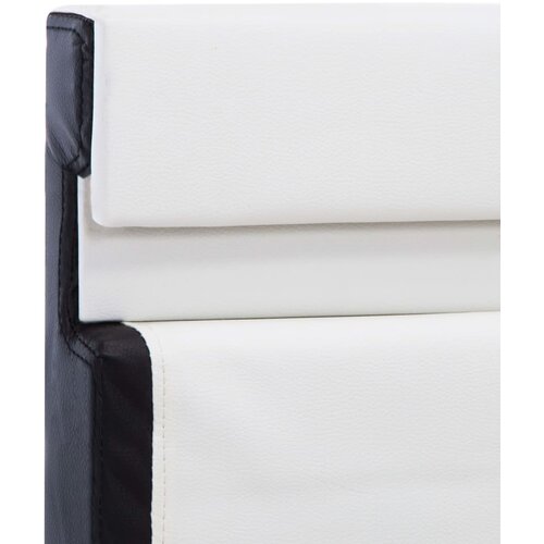  Okvir za krevet od umjetne kože LED bijeli 180 x 200 cm Slike
