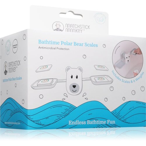 Matchstick monkey Bathtime Scale Polar Bear igra ravnoteže za u kadu 12m+ 1 kom Cijene