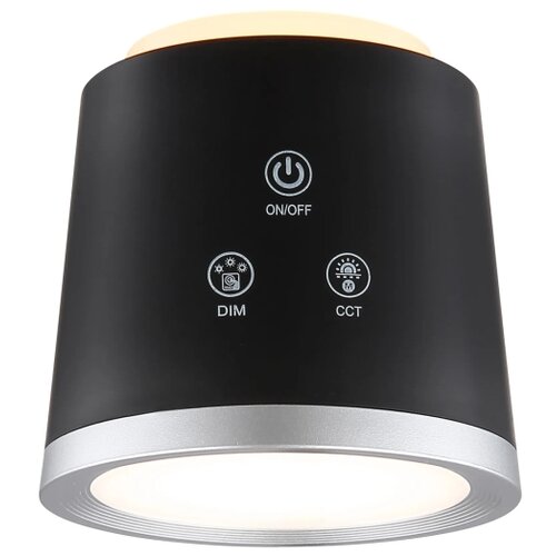 Globo 58454B - LED stona lampa na dodir MEEYA, prigu&amp;scaron;iva, LED/6W/3,7V, crna Slike