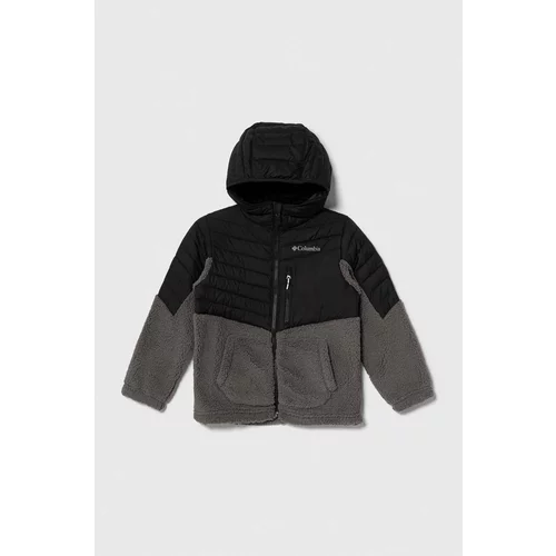 Columbia Otroška jakna črna barva