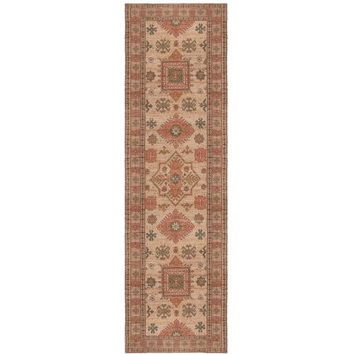 Flair Rugs Ružičasti/boje terakote ručno rađen tepih od mješavine jute 60x230 cm Lana Jute – Cijene