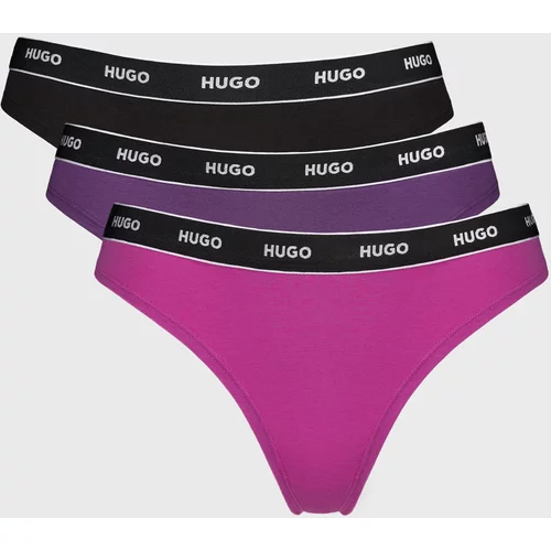 Hugo Boss 3PACK Tangice HUGO Triplet Purple