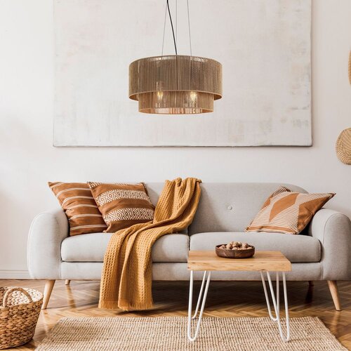 Toolight Viseća Lampa APP1837-1CP NATURE BLACK Slike