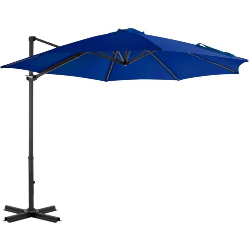  Konzolni vrtni suncobran s aluminijskim stupom 300 cm azurni Cijene