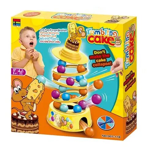Magic Toys Družabna igra Spotikajoča se torta Cene