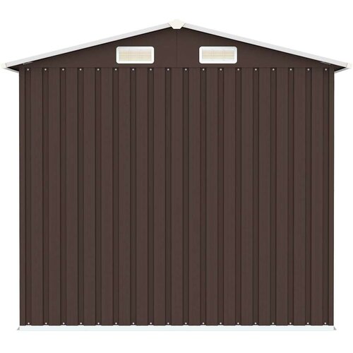  Vrtna lopa rjava 205x129x183 cm pocinkano jeklo - - Rjava - 37.88 - N/A - 2025-vidaXL-TOPSELLER Slike