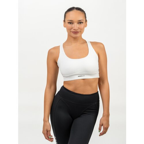 NEBBIA Sport Bra Racer Back White Cene