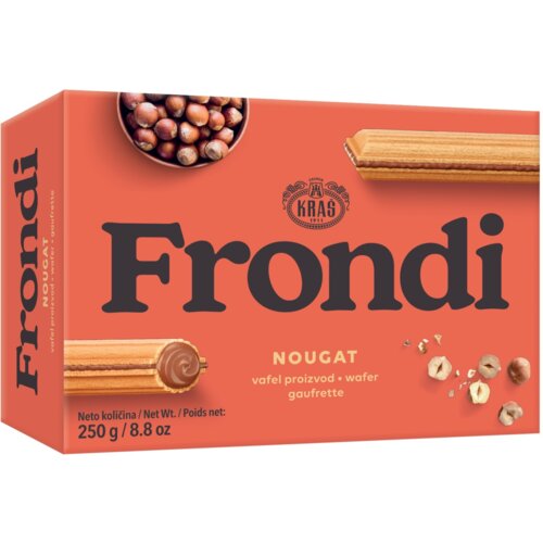 Kraš vafl nugat frondi 250g Cene