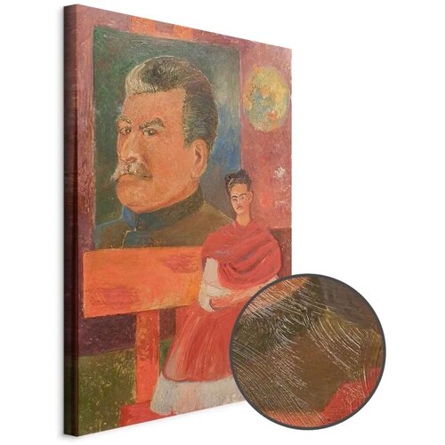  Slika - Frida Kahlo &ndash; Self-Portrait with Stalin 20x30 Premium Print Cijene