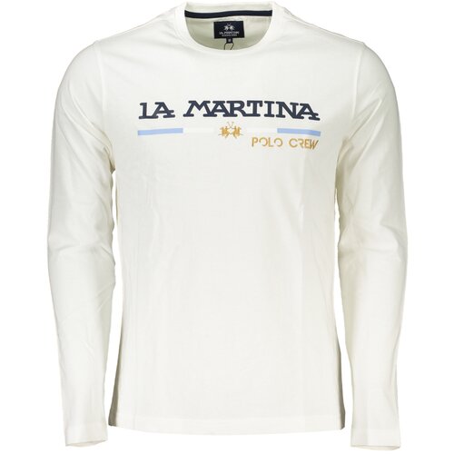La Martina MEN&#39;S LONG SLEEVE T-SHIRT WHITE Cijene