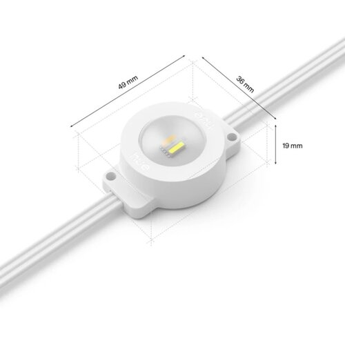 Philips LED RGBW produžni svetlosni niz za spolja&amp;scaron;nju upotrebu sa prigu&amp;scaron;iva Hue FESTAVIA 16xLED 9m IP65 Slike