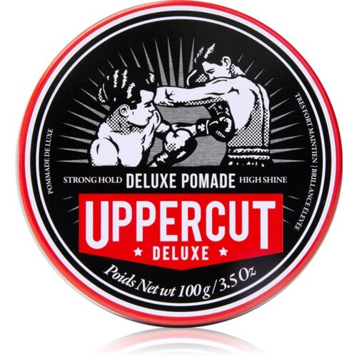 Uppercut Deluxe Deluxe Pomade pomada za lase z ekstra močnim utrjevanjem za mo&amp;scaron;ke 30 g Slike