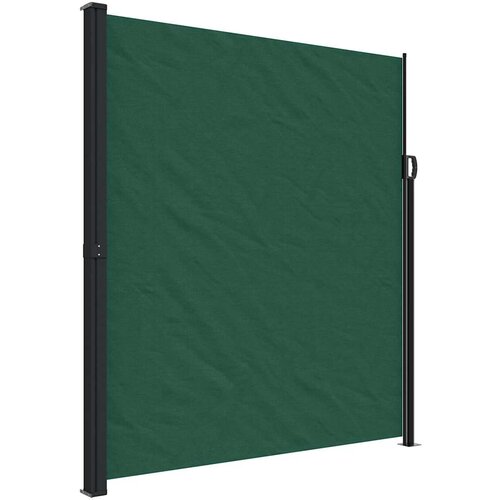 Maison Chic Zložljiva stranska tenda - Senčniki temno zelena 220x600 cm, (22041602) Slike