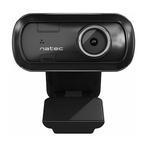 Natec LORI/ Webcam/ Full HD 1080p/ Max. 30fps/ Manual Focus/ Viewing Angle 70°/ Black Cene