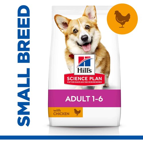 Hill&amp;rsquo;s hill&amp;#039;s science plan dog adult small &amp;amp; mini piletina - 10 kg Slike