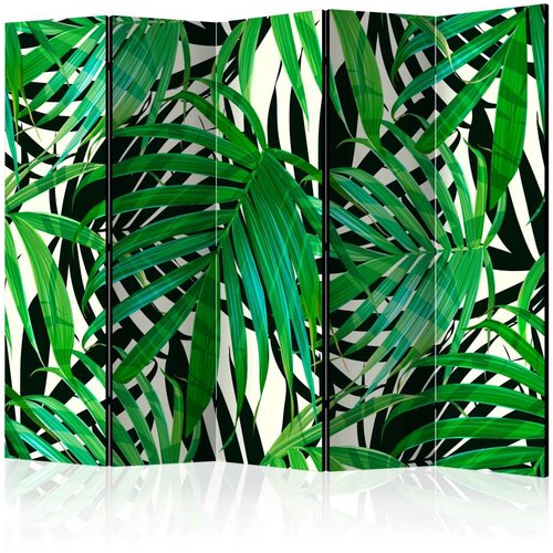  Paravan u 5 dijelova - Tropical Leaves II [Room Dividers] 225x172 Slike