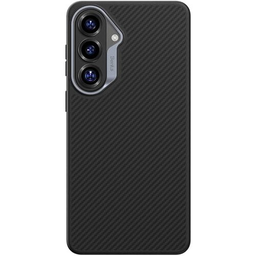 Benks Magnetic Armor Pro Kevlar maska sa metalnim okvirom za Samsung Galaxy S26 - crna Slike