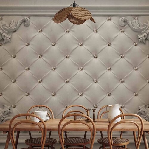  Foto tapeta - Quilted Leather 300x210 Standard Slike
