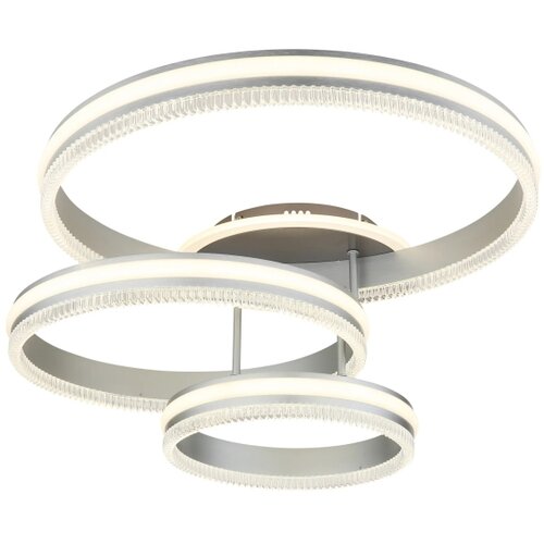 Globo 67377-72 - LED prigu&amp;scaron;iva stropna svetiljka FRANCINE LED/72W/230V srebrna + daljinski upravljač Slike
