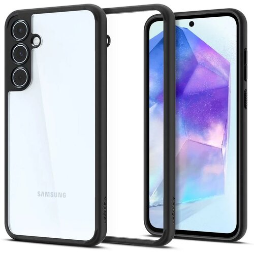 Spigen - Ultra Hybrid maska za Samsung Galaxy A55 5G - Mat crna Slike