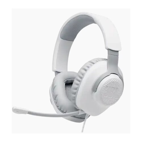 JBL Quantum 100 M2 bele naglavne slušalke, (21379184) Cene