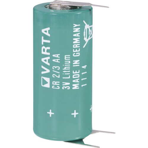Varta Posebna litijeva visokonapetostna baterija CR 2/3 AA SLF 3 x spajkalni zatič ++/- 3 V 1350 mAh CR 2/3 AA SLF, (20439780) Cene
