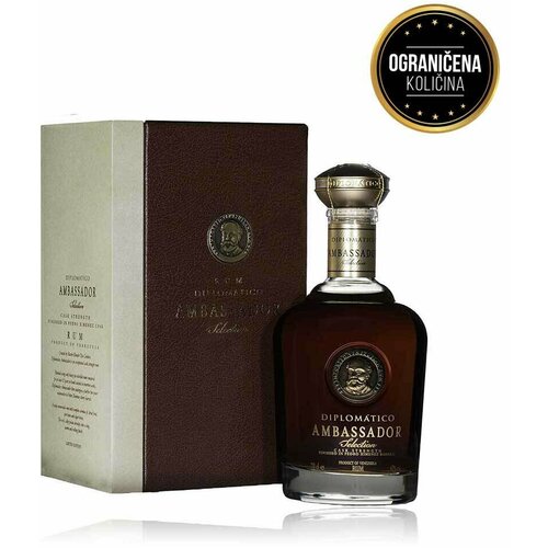 Diplomatico Ambassador Ultra Premium rum 47% 0.7l Cene