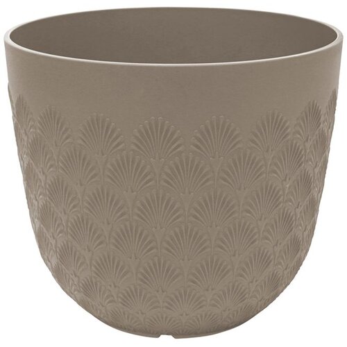  Saksija Scallop36cm tamno krem Slike
