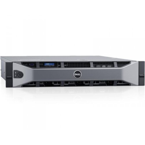 Dell poweredge r530 2x xeon e5-2620 v4 8c 2x16gb h730 2x300gb sas sd dvdrom 750w server Slike