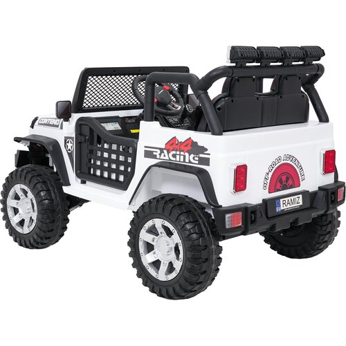  Auto na akumulator Jeep BEAST 4x4 - bijeli Slike