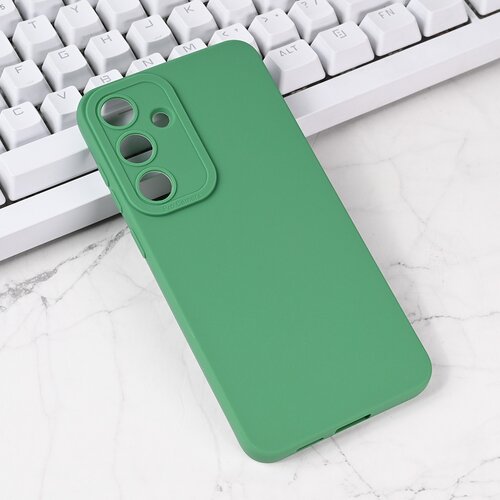  Torbica Silikon Pro Camera za Samsung S936B Galaxy S25 Plus zelena Slike